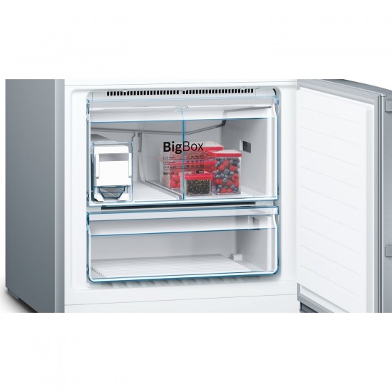 Bosch Serie | 6 Alttan Donduruculu Buzdolabı 86 x 75 cm Kolay Temizlenebilir Inox