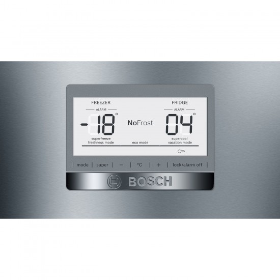 Bosch Serie | 6 Alttan Donduruculu Buzdolabı 86 x 75 cm Kolay Temizlenebilir Inox