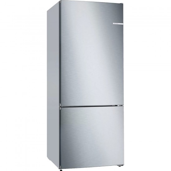 Bosch Serie | 4 Alttan Donduruculu Buzdolabı 186 x 75 cm Kolay Temizlenebilir Inox