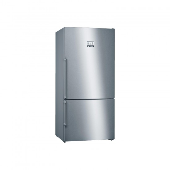 Bosch Serie | 6 Alttan Donduruculu Buzdolabı 186 x 86 cm Kolay Temizlenebilir Inox